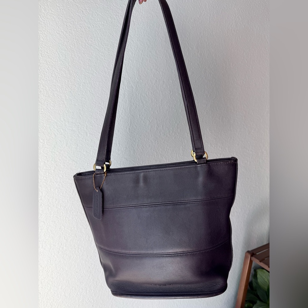 Vintage Coach Ink Tribeca Tote 9098